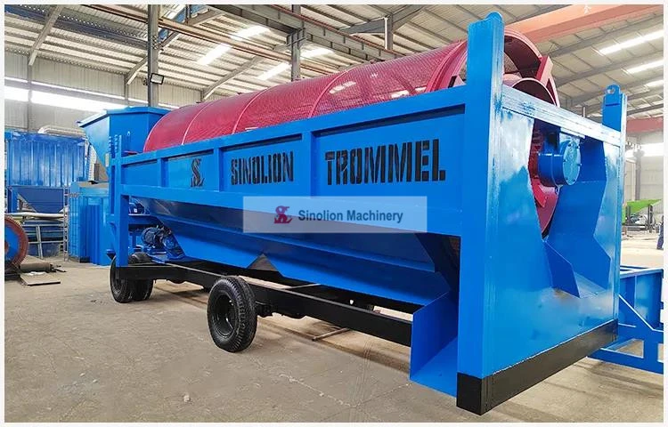 Mobile Gold Mining Trommel Screen Mobile Gold Mining Trommel Screen