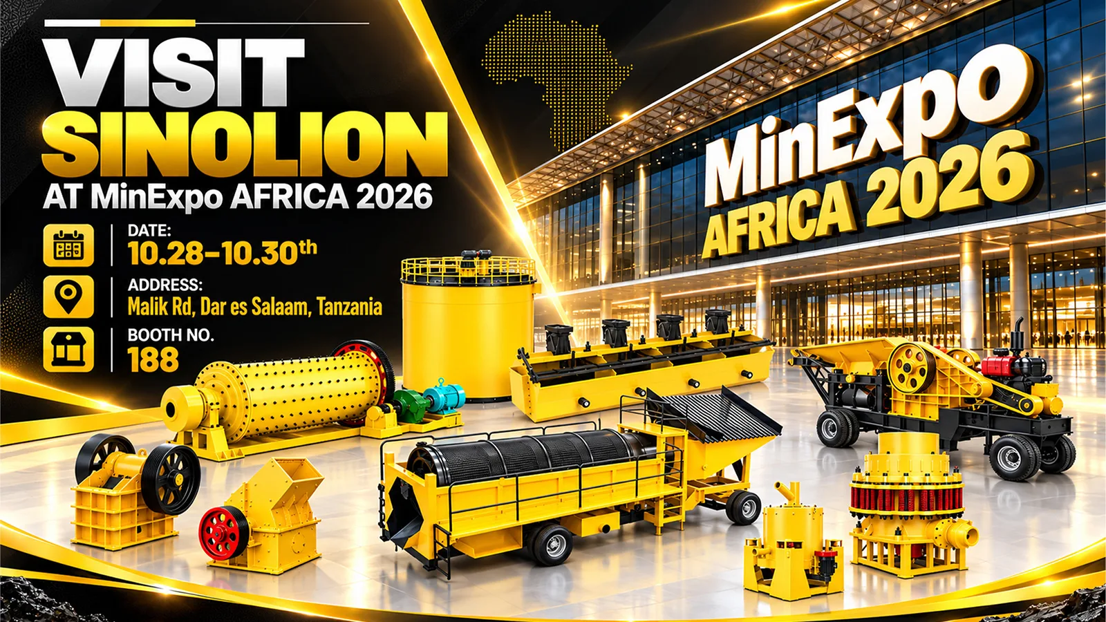 Посетите нас на выставке MinExpo AFRICA 2026: познакомьтесь с высокоэффективн...