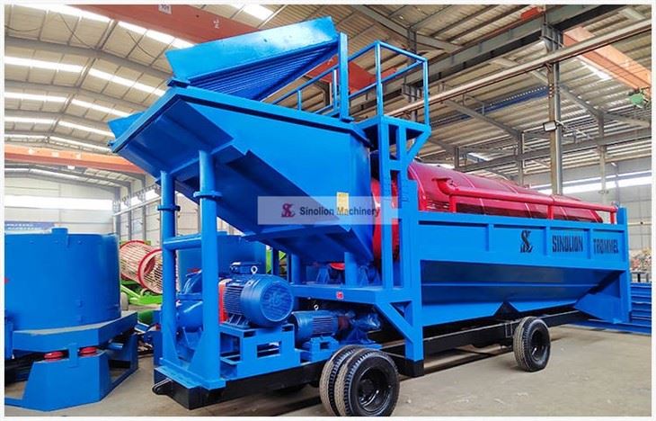 China Hot Sale Mobile Gold Wash Plant